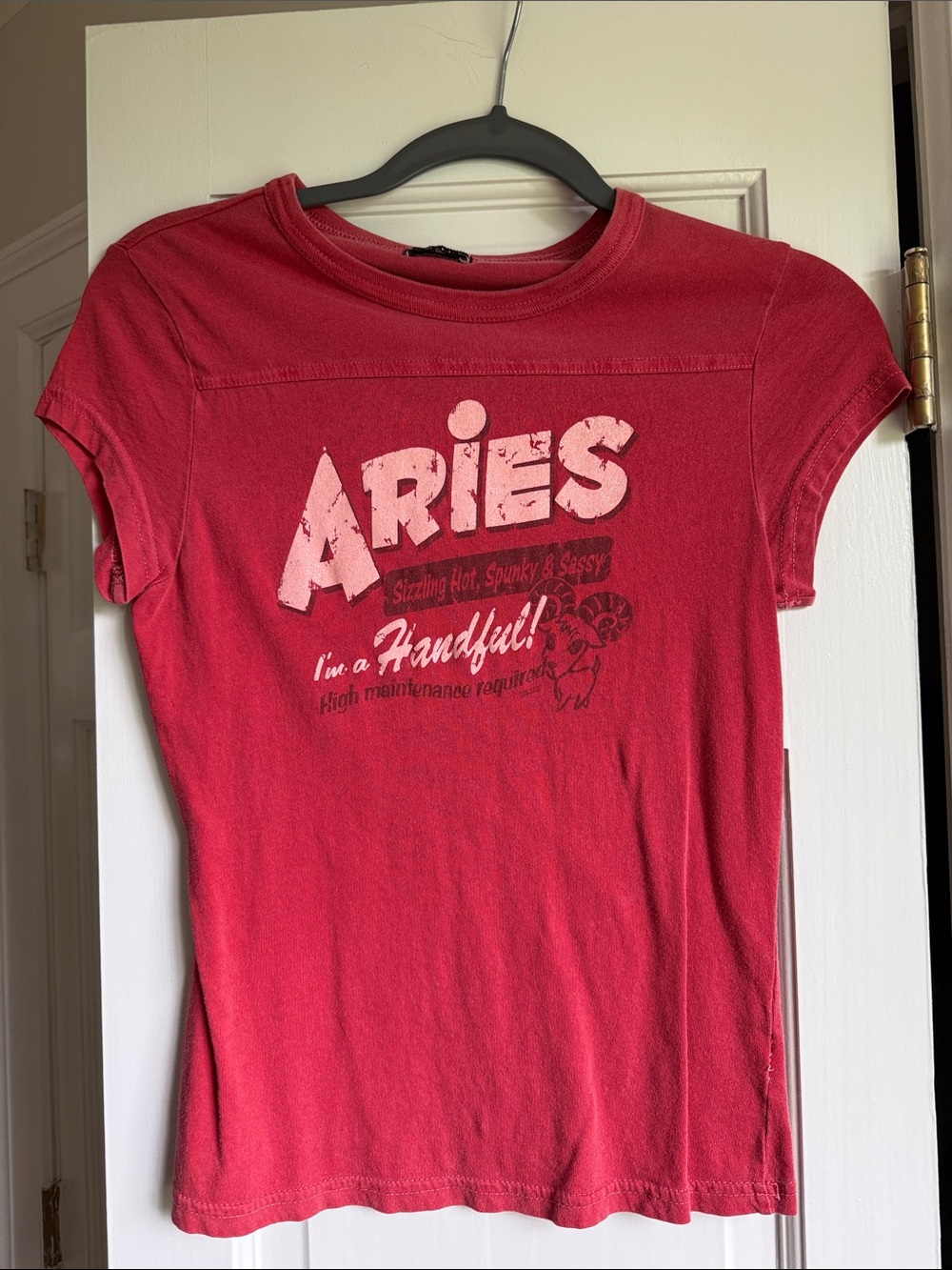 FANG Red Aries Graphic Short Sleeve Tee